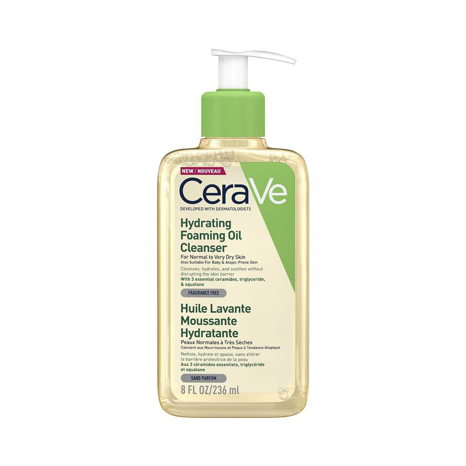 Cerave hydrating foaming oil cleanser